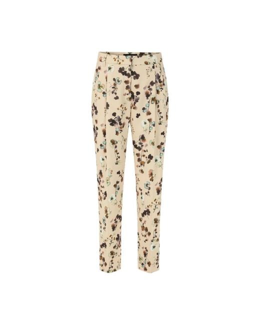 Marc Cain Natural Tapered Trousers