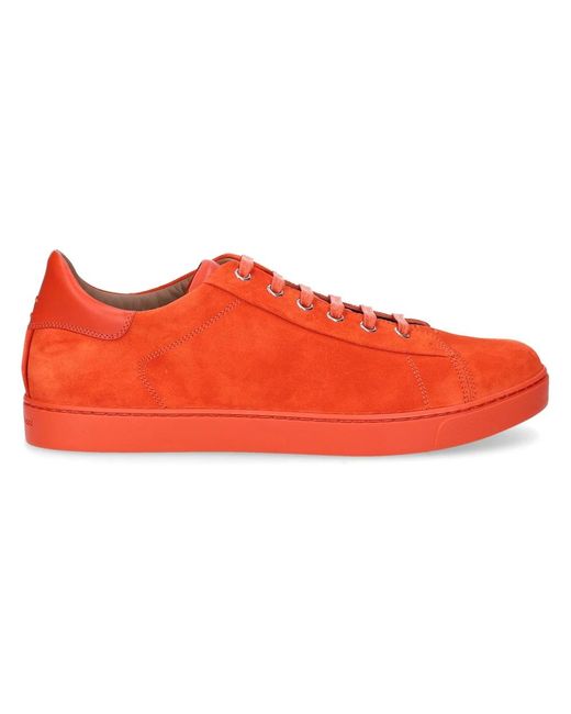 Gianvito Rossi Red Sneakers for men