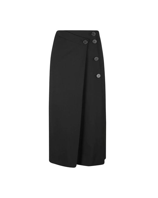 IRO Balance Midi Rok in het Black