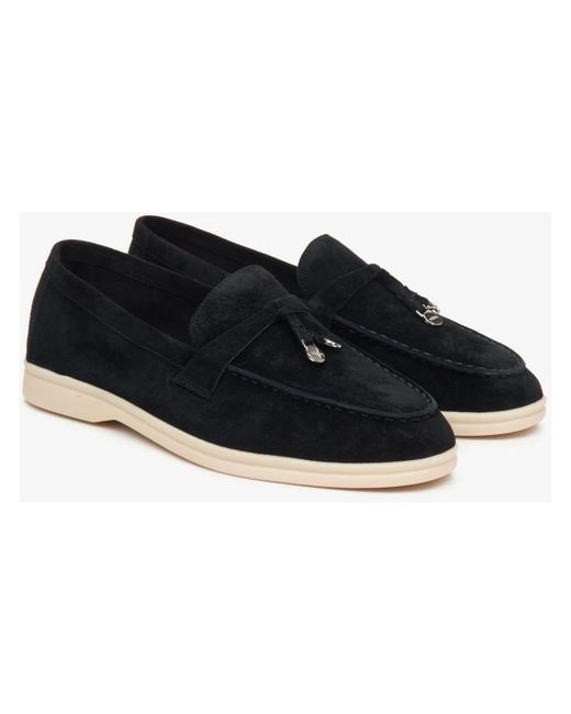 ESTRO Blue Loafers