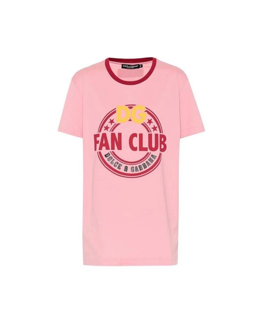 T-camicie di Dolce & Gabbana in Pink
