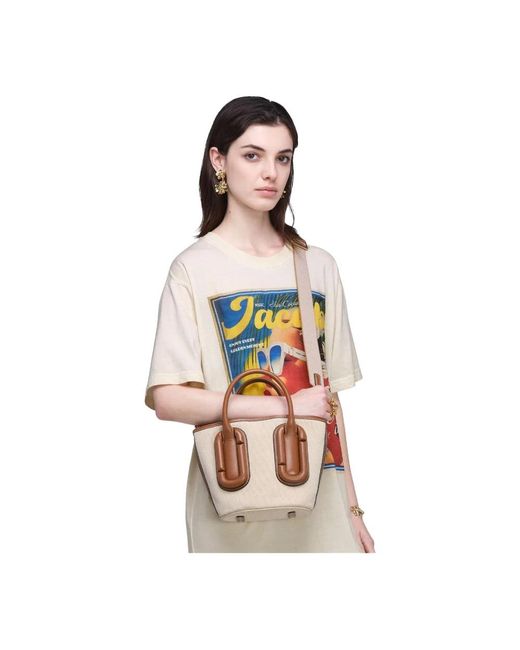 Marc Jacobs Babe Small Tote in het Brown