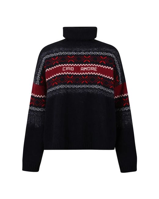 Giada Benincasa Black Ciao Amore Pullover