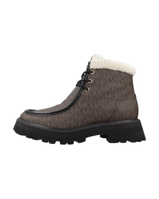 Michael Kors Brown Cade Bootie