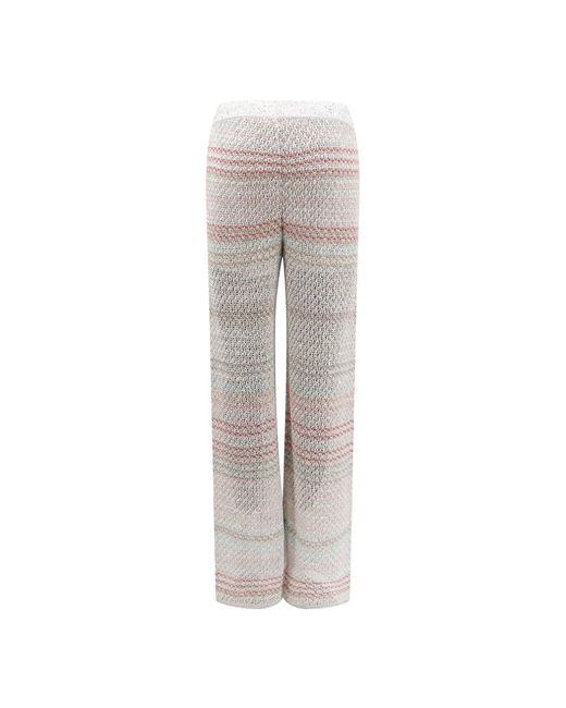 Missoni Gray Wide Trousers