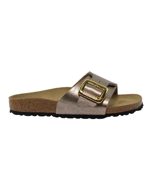 Birkenstock Brown Sliders