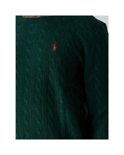 Ralph Lauren Green Round-Neck Knitwear for men