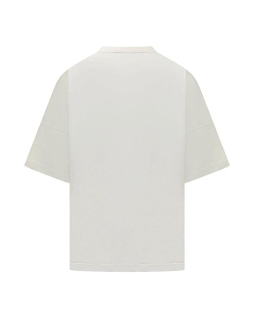Palm Angels White T-Shirts for men