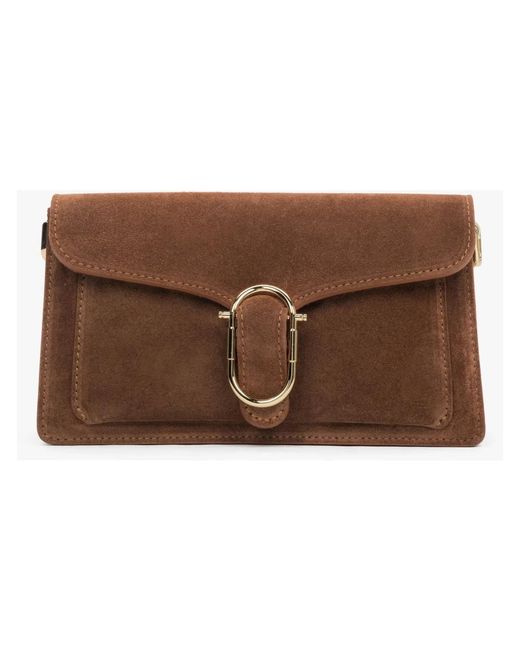 ESTRO Brown Shoulder Bags