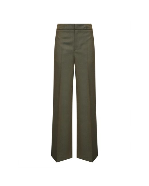 Etro Green Wide Trousers