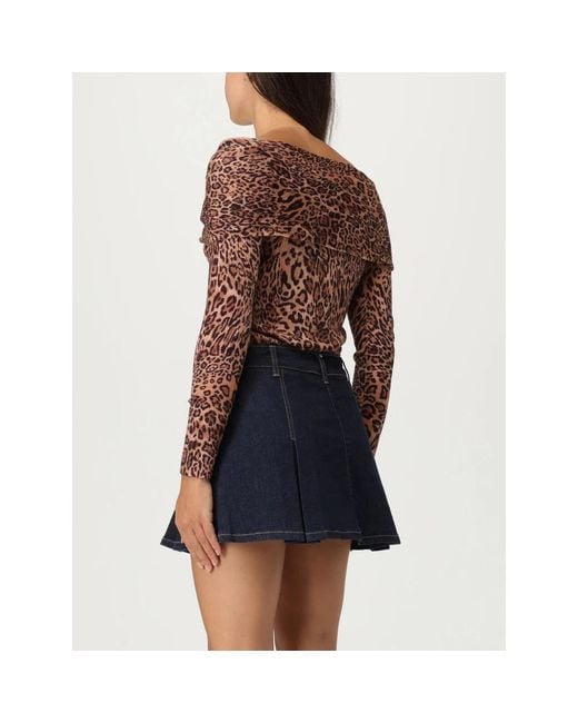 Liu Jo Blue Gefalteter Minirock