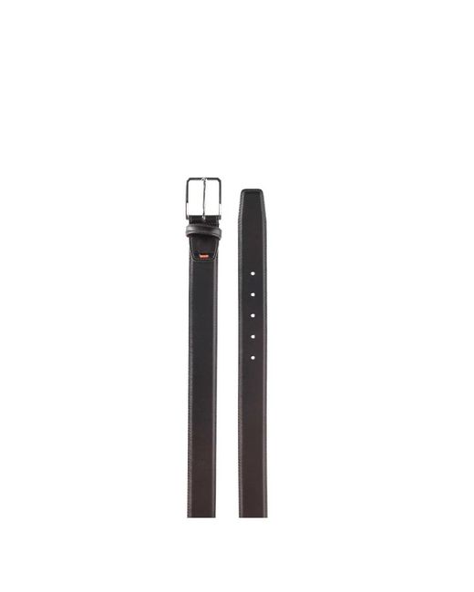 Belts Santoni pour homme en coloris Black