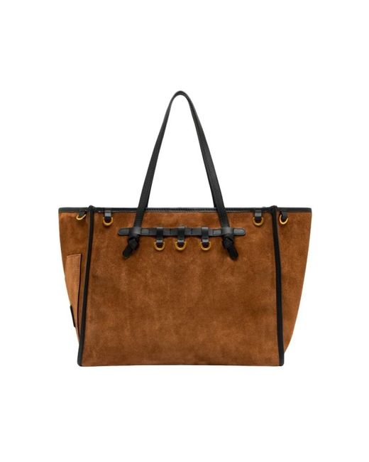 Gianni Chiarini Brown Shopping Bags