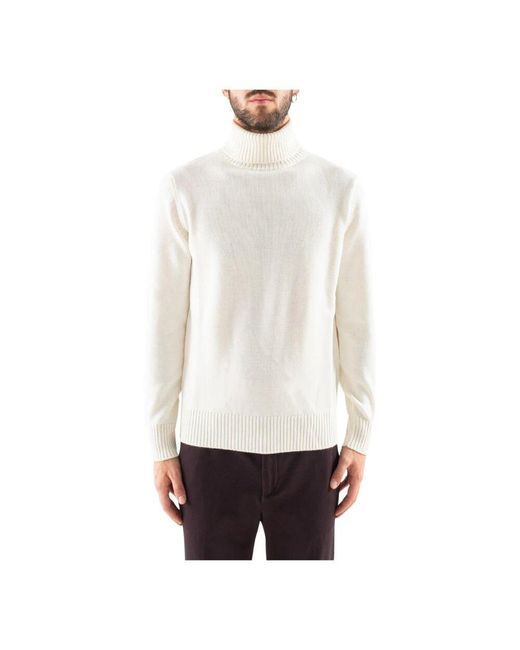 Cor Sine Labe Doli White Turtlenecks for men