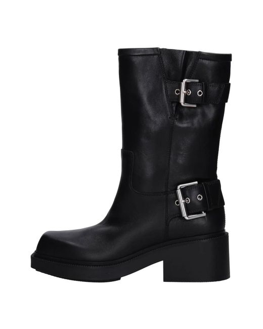 Vic Matié Black Ankle Boots