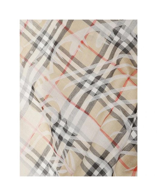 Burberry Natural Winter Scarves