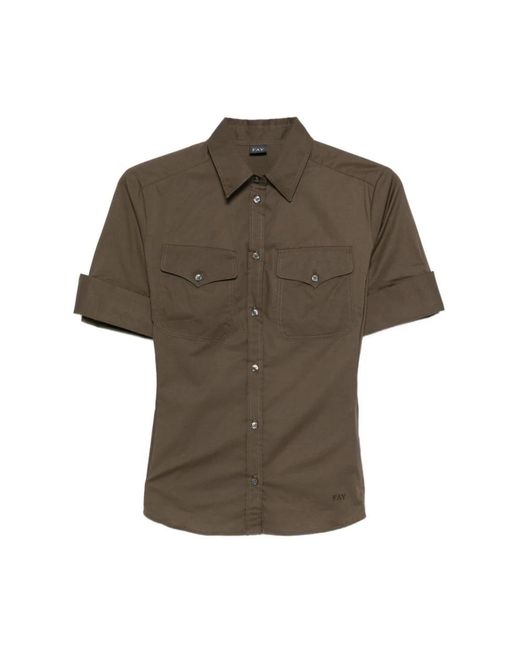 Fay Green Shirts