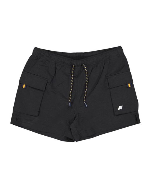 Beachwear K-Way de hombre de color Black