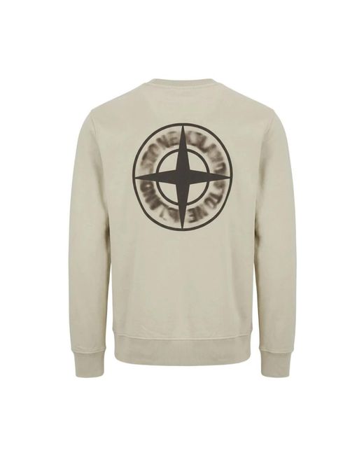 Stone Island Gray Sweatshirts for men