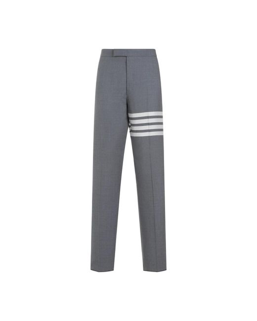 Thom Browne Gray Suit Trousers for men