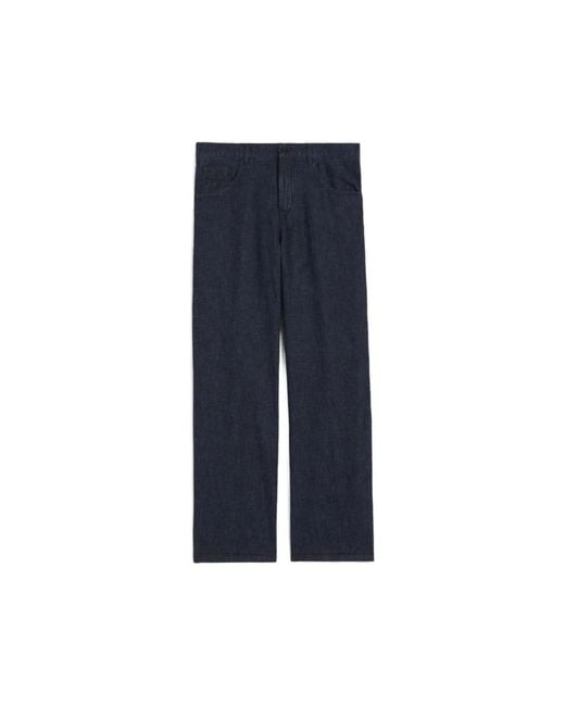 Aspesi Blue Straight Jeans