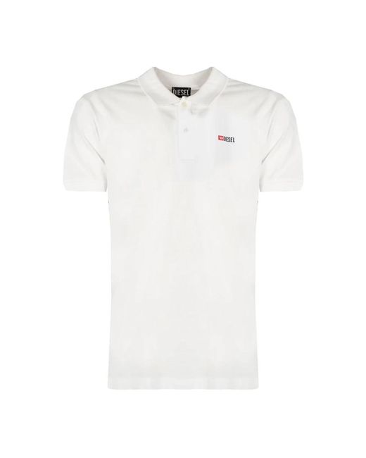 Polo Shirts DIESEL pour homme en coloris White