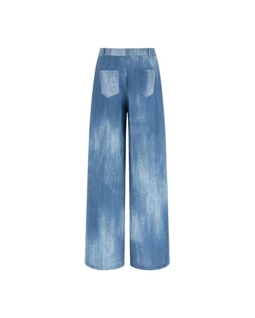 Marciano Blue Wide Trousers