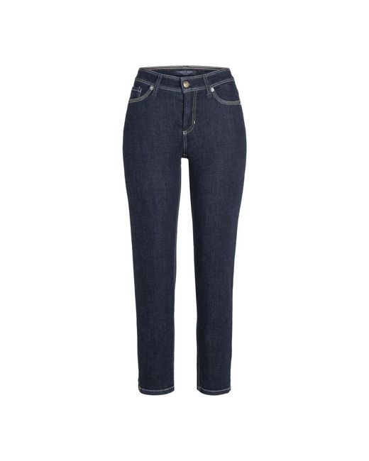 Cambio Blue Cropped Jeans