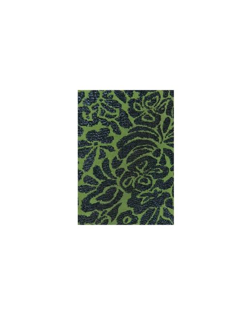 Essentiel Antwerp Green Alpaka Jacquard Midi Rock Grün Blau