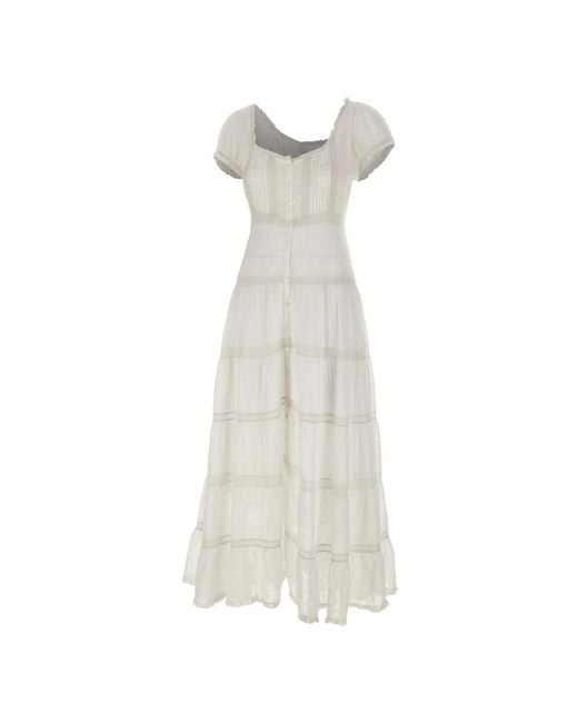 Rixo White Maxi Dresses