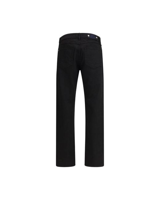 Stone Island Black Straight Fit Jeans for men