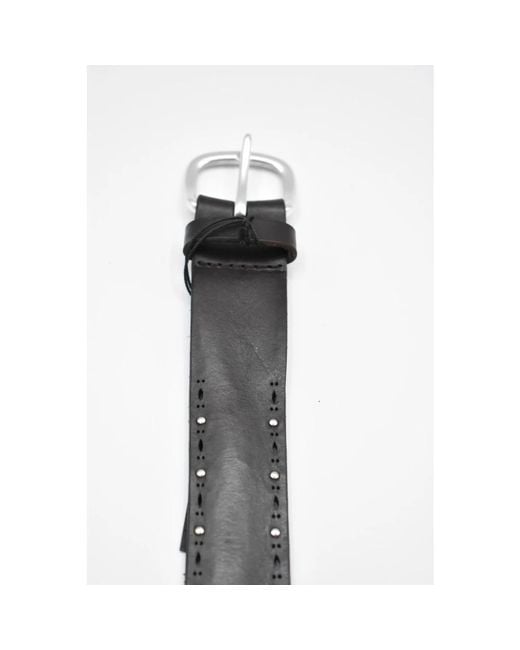 Orciani Black Belts for men