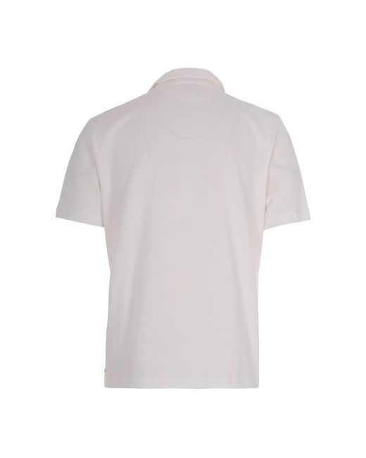 Eleventy White Polo Shirts for men