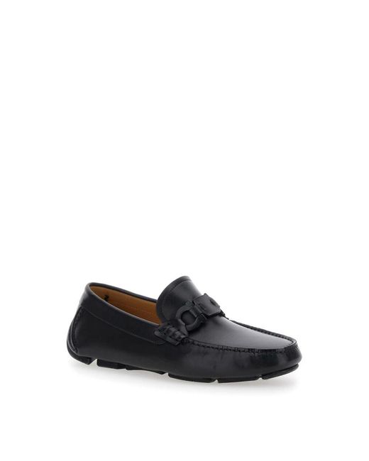 Loafers di Ferragamo in Black da Uomo
