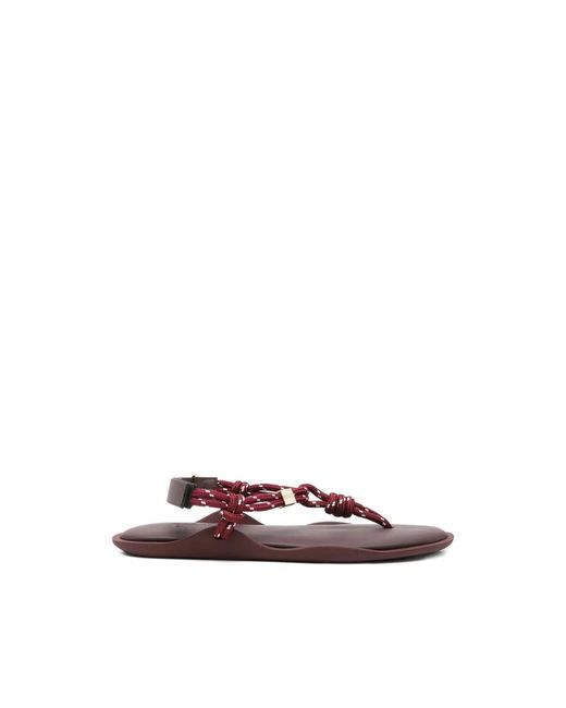 Flat Sandals FLOWZE de color Red