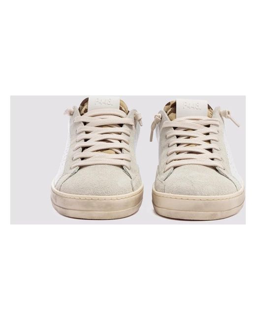 P448 White Sneakers