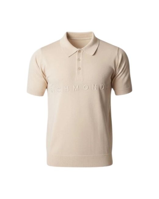 John Richmond Natural Polo Shirts for men