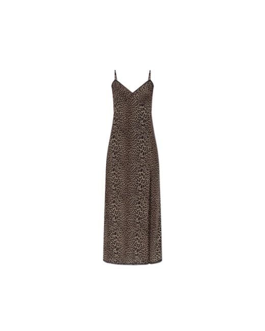 Zadig & Voltaire Brown Kleid Ramelil