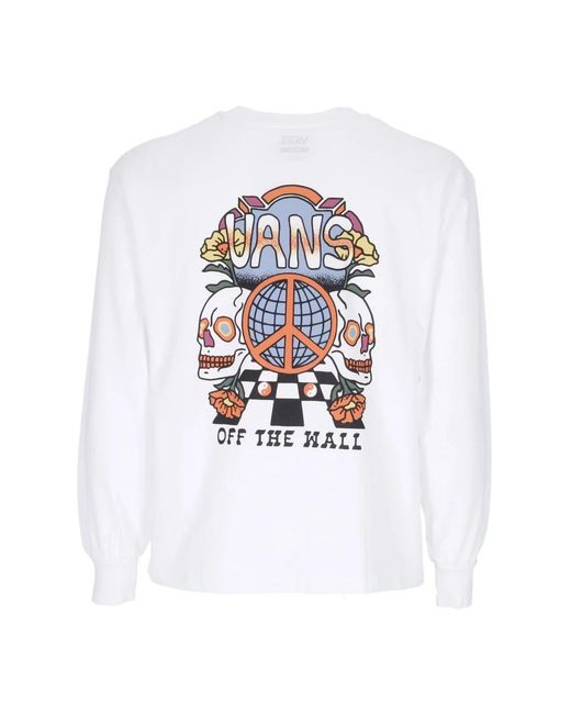 Vans White Long Sleeve T-Shirts