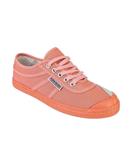 Kawasaki Pink Farbblock sneakers
