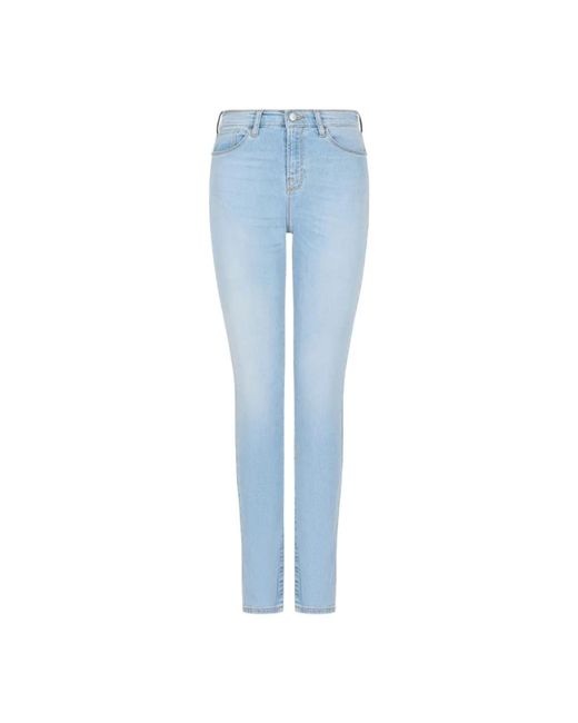 Skinny jeans di Emporio Armani in Blue