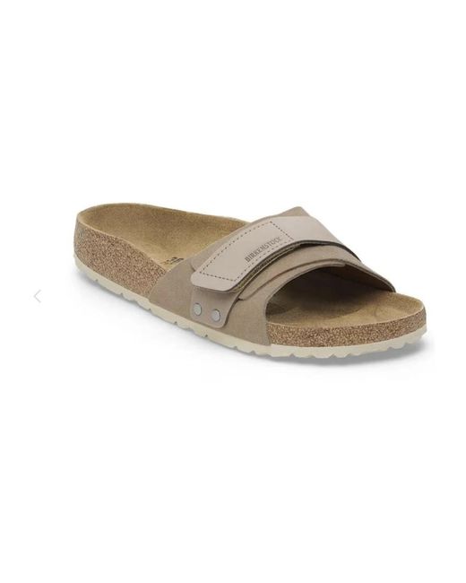 Sliders di Birkenstock in Natural