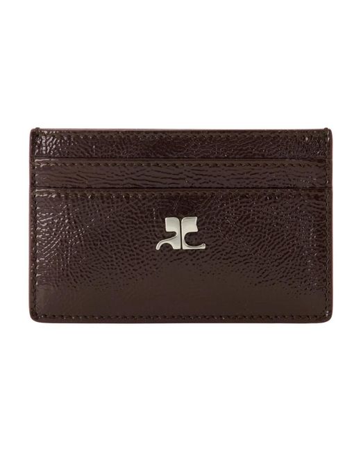 Courreges Brown Wallets & Cardholders