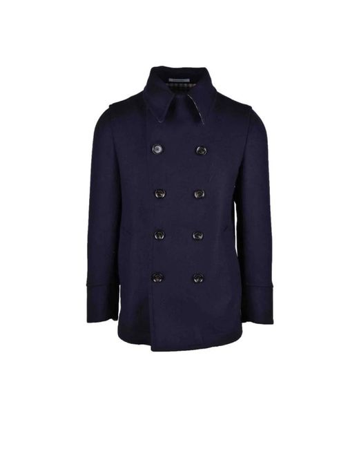 Coats > double-breasted coats Aquascutum pour homme en coloris Blue