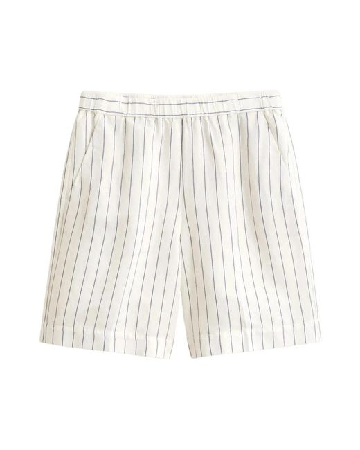 Gant White Casual Shorts