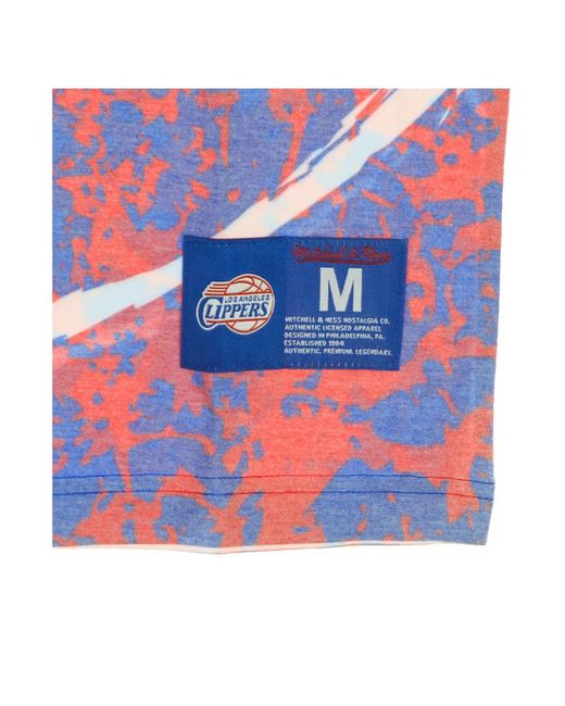 T-Shirts di Mitchell & Ness in Pink da Uomo
