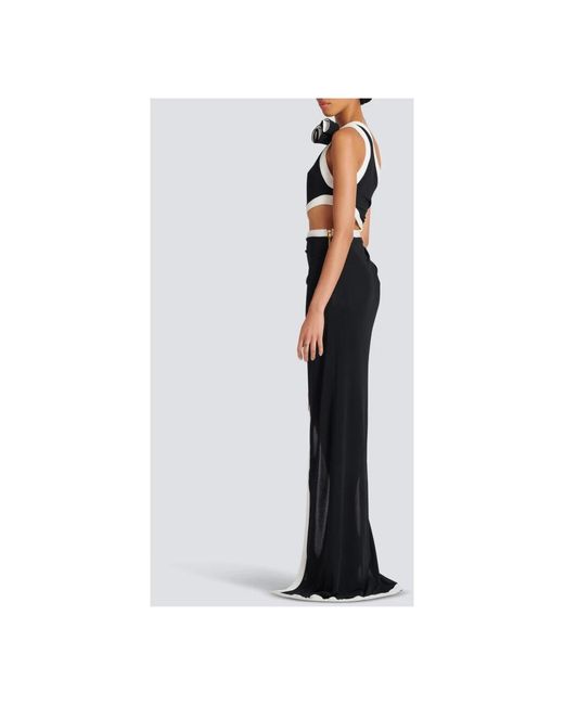 Dresses > occasion dresses > gowns Balmain en coloris Black