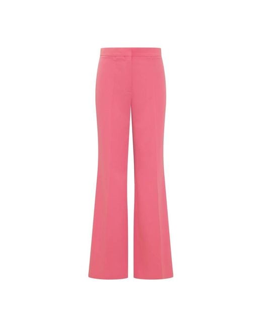 Stella McCartney Pink Wide Trousers