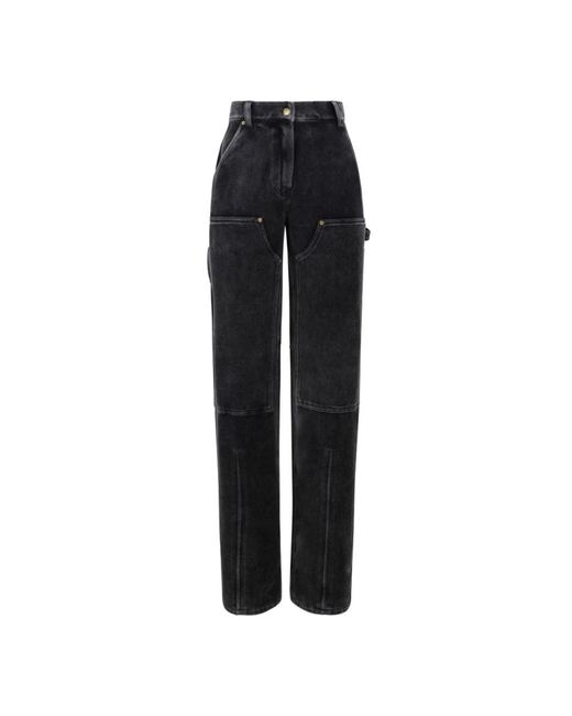 Straight Trousers di Alexander Wang in Black