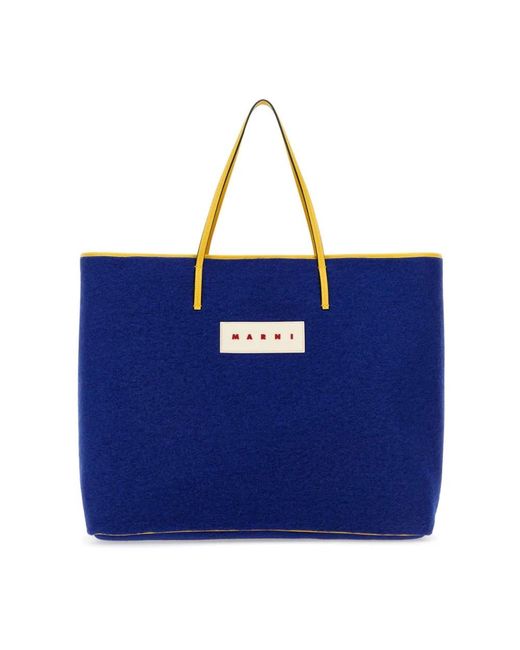 Marni Tote Bags in het Blue